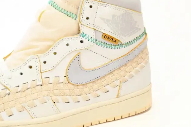 Rep Husky SP High Bephie's 1 OG Union Woven Supply Jordan Beauty FD2565-100 Sail Retro 0505